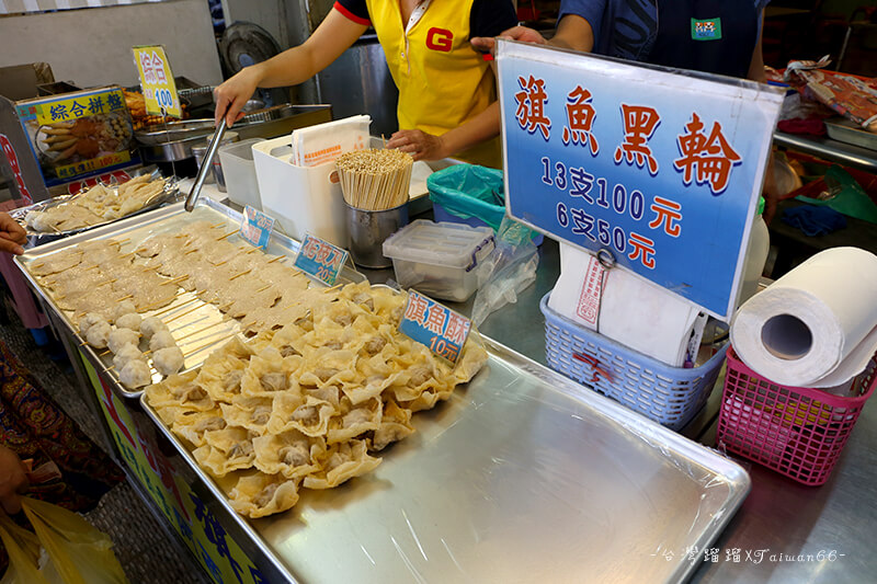 東港華僑市場　上讚旗魚黑輪